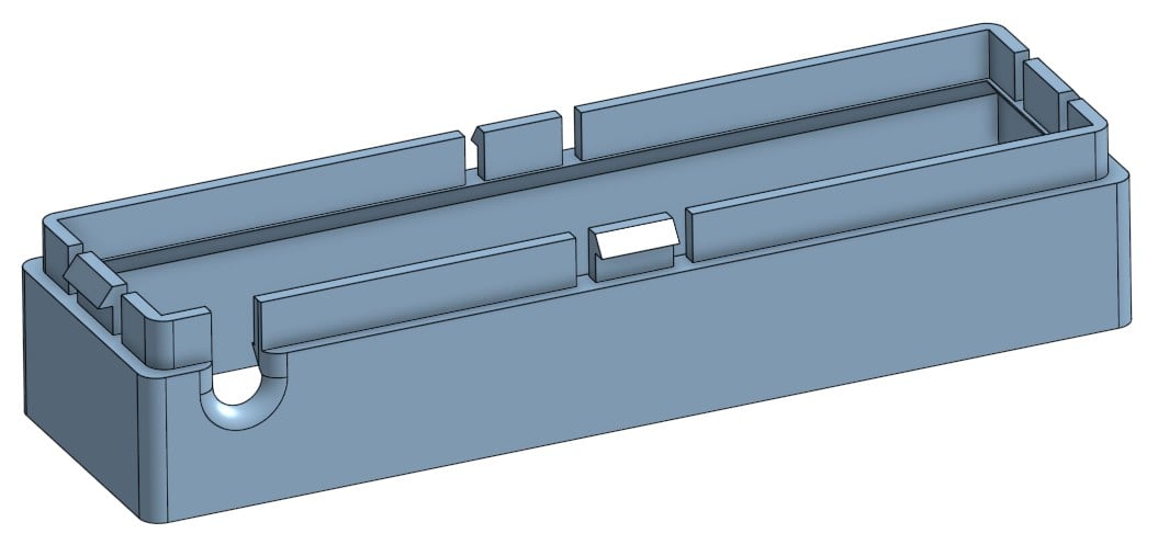 Kings 85L Upright Fridge Fan Mount 3d model