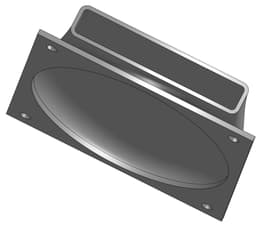 Kings 85L Upright Fridge Fan Mount 3d model