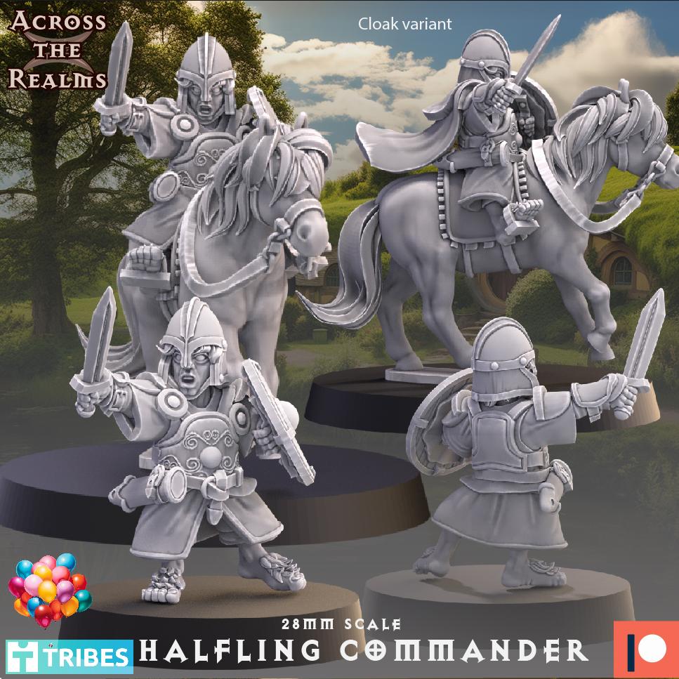Halfling Commander 3d model