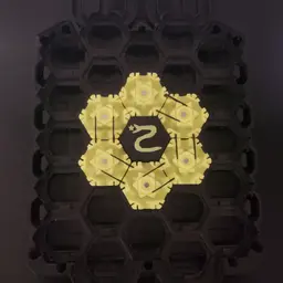 Hextraction Snek 3d model