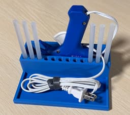 small-glue-gun-holder.stl 3d model
