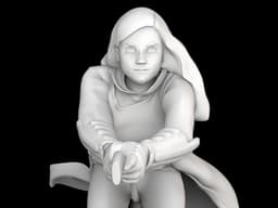 Ginny Weasley: Quidditch Star and Powerful Witch (Harry Potter 3D Print STL) 3d model