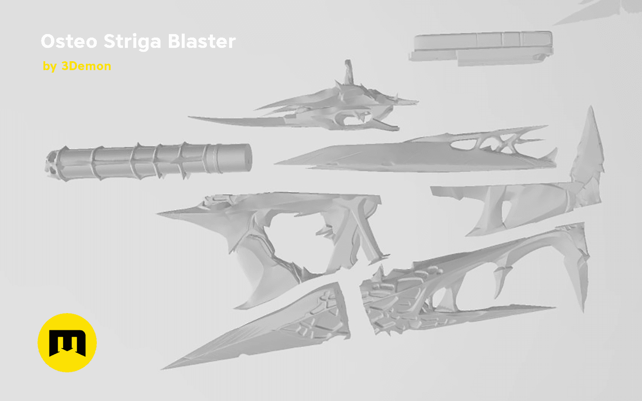Osteo Striga Blaster 3d model