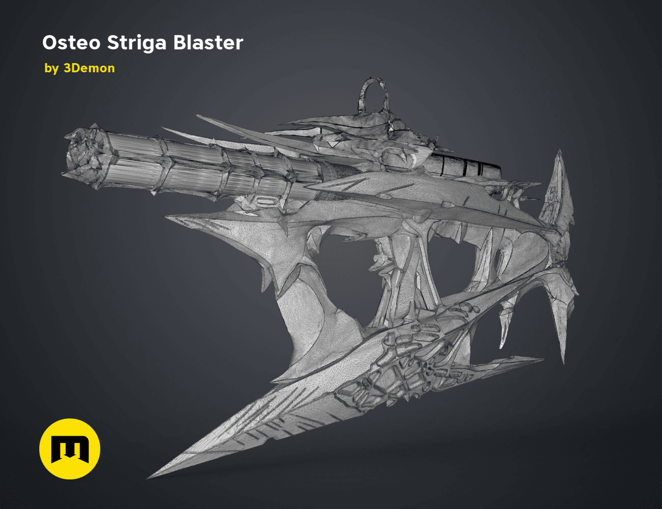 Osteo Striga Blaster 3d model