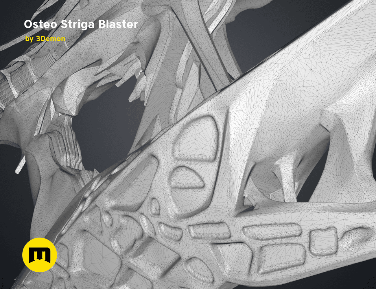 Osteo Striga Blaster 3d model
