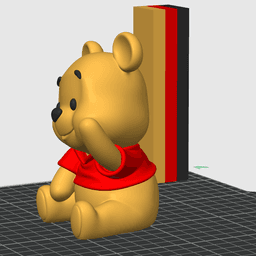 Winnie the Pooh Chibi Figurine β 3D Print Model 3d model