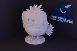 Passaro arrepiado.stl 3d model