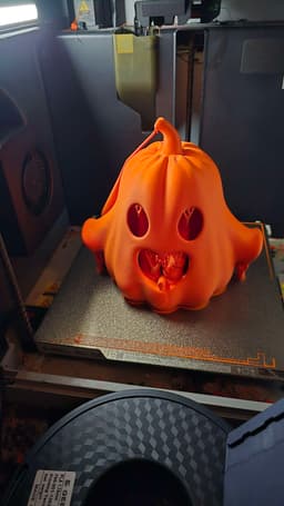Pumpkin Ghost 3d model