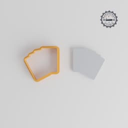 Cards Shape Cutter Set, 18 Pieces, Sizes 0.75"-5", Perfect for Cookies, Fondant & Clay PRODUCT_4400 3d model