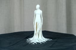 Melting Man Sculpture – A Surreal Statement Piece 3d model