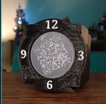 Clock Camera Qr Code Qr code clock - 3D model by Chilly2809 on Thangs