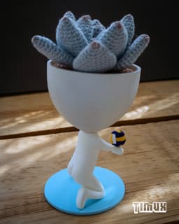 ROBERT PLANT PLAYING VOLLEYBALL 3d model