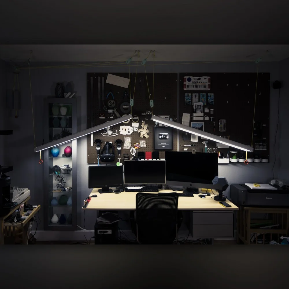 Albatross Light // Dynamic Desk Lighting System 3d model