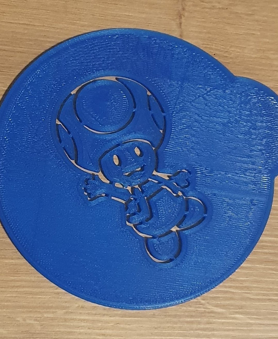 Toad Coffee Stencil 3d model