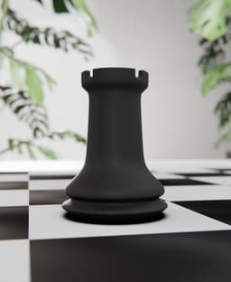Chess Rook 3d model