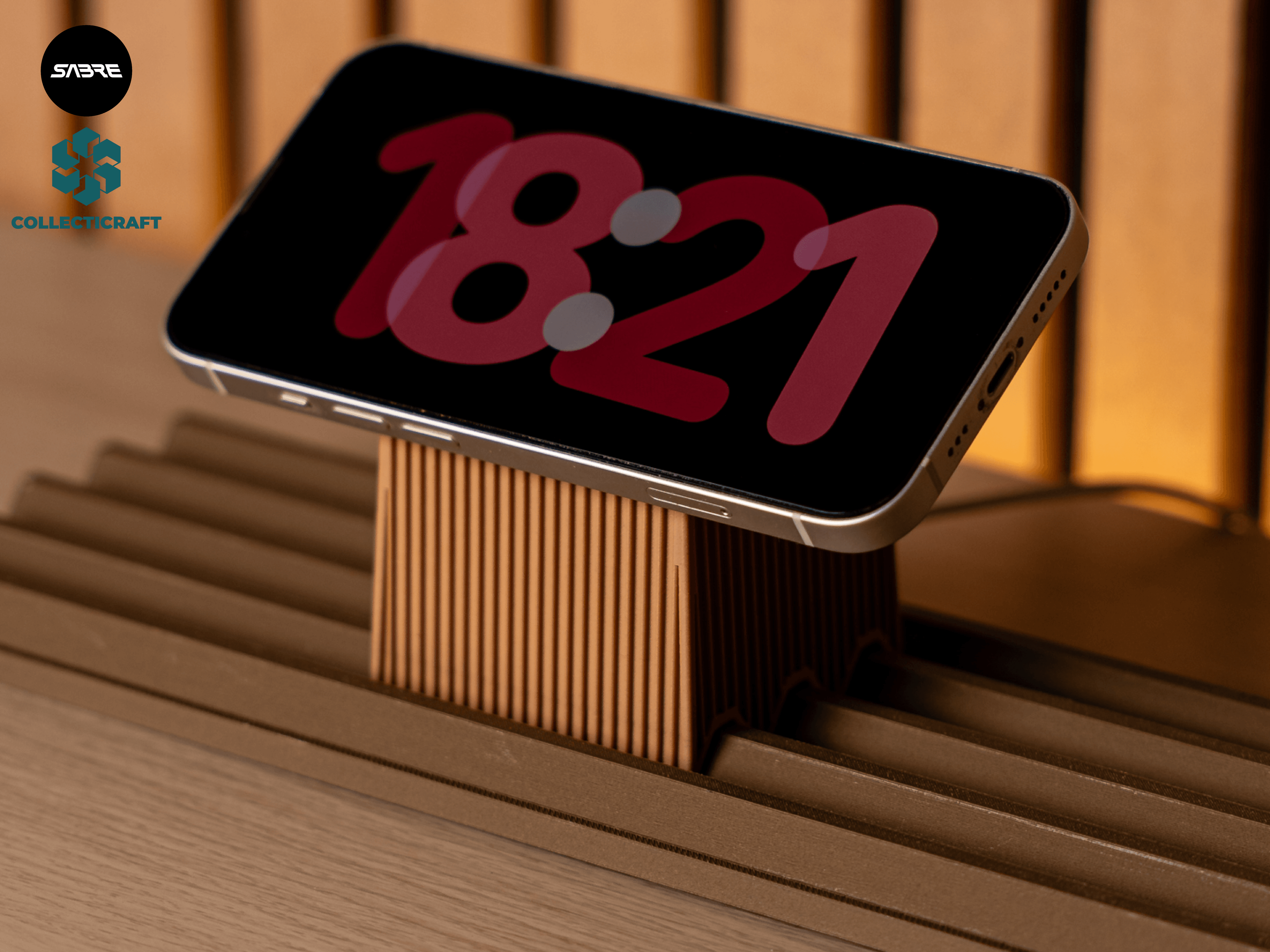 Moku - Modular Desk System - MagSafe Holder 3d model