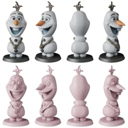 Frozen STL Files - Elsa Anna Olaf Kristoff - Disney Princess 3D Print Models 3d model