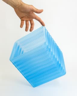 Crimpy Cube Bin 3d model