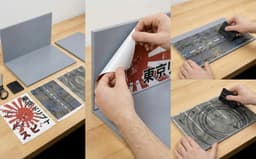 Tokyo Street 1/64 JDM Diorama Set - Custom Garage Display 3d model
