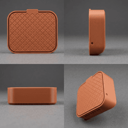 Soap holder box, Minimalist Bathroom Organizer, Drainage Shower Soap Holder, Water-Resistant 3d model