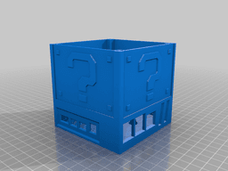 Retrocube Case for Raspberry Pi 4 Remix Top 3d model