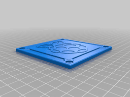 Retrocube Case for Raspberry Pi 4 Remix Top 3d model