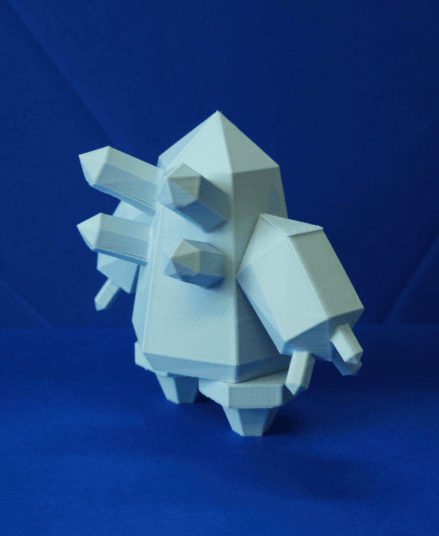 Regice Low Poly Pokemon 3d model
