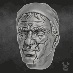 Jungle Fighters Head Bits Commandos Set x5 3d model
