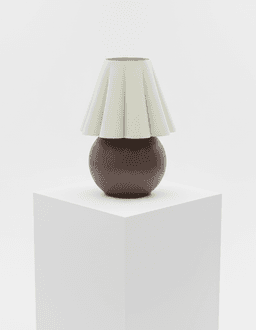 Soft Blossom lamp 3d model