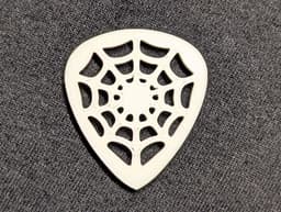Spiderweb Guitar Pick 3d model
