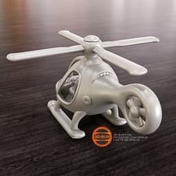 Toy Helicopter "Heliquito" 3d model