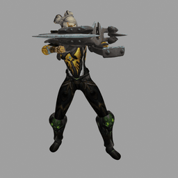 Cimonean with Crossbow v2.0 3d model