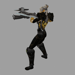 Cimonean with Crossbow v2.0 3d model