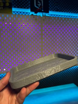 Rock/Stone Textured Trays 3d model