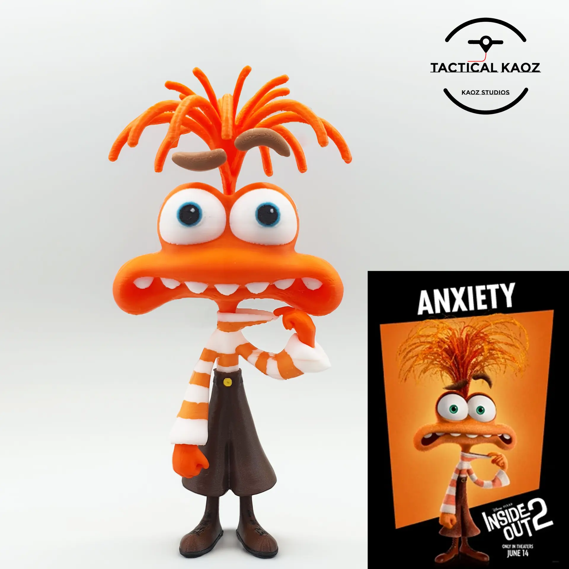 Character Angst Examples Anxiety Character Model from Inside Out 2 - 3D model by Tactical Kaoz ...