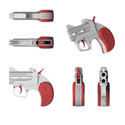 MAMA BEAR GUN REPLICA 3d model