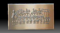Gundestrup Cauldron for 3d print 3d model
