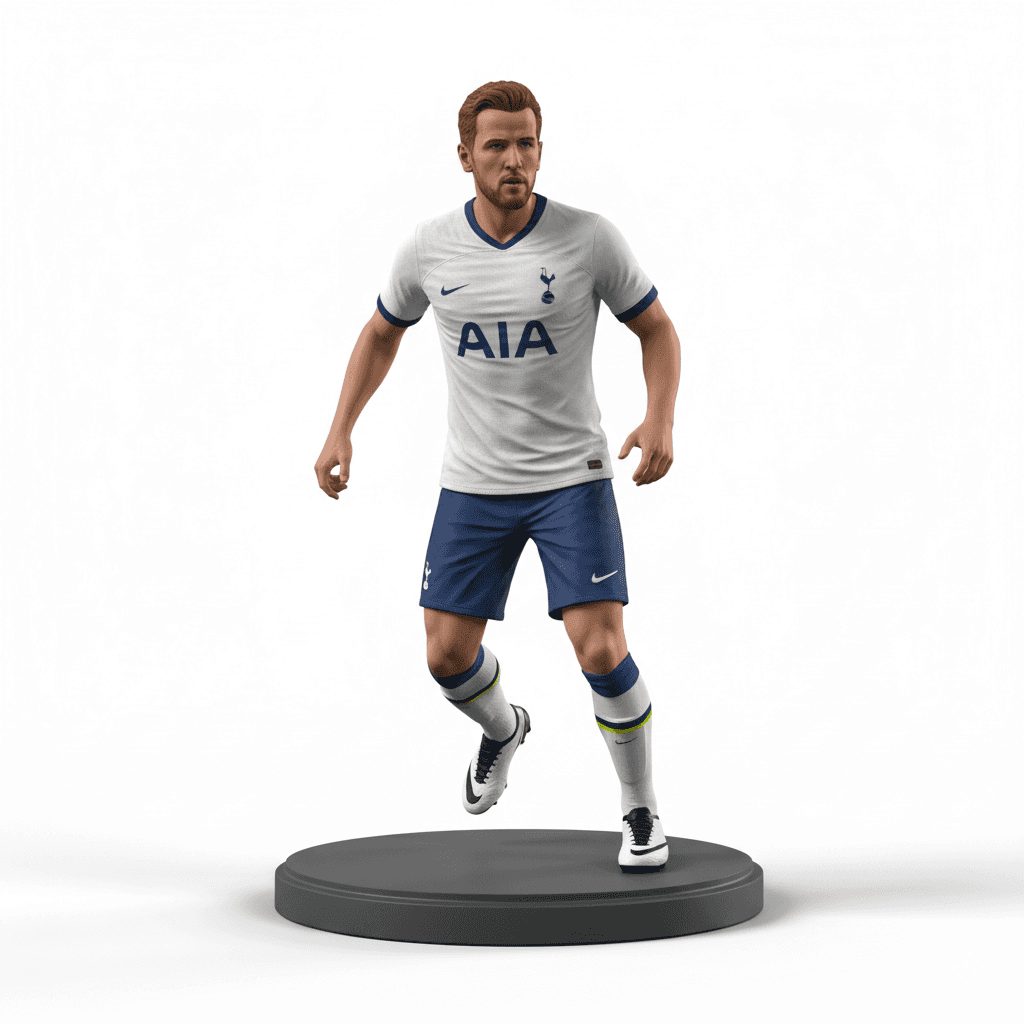 Football Player : Harry Kane Football Soccer Striker 3d model