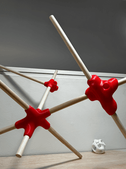 Bubble Putty Joinery Generator for Blender and Geometry Nodes 3d model