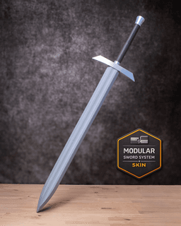 Two Handed Sword 2 Kit | No Supports, No AMS, No Glue 3d model