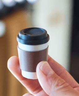 Coffee Clicker - Ludo Clicker - Fidget Toy 3d model