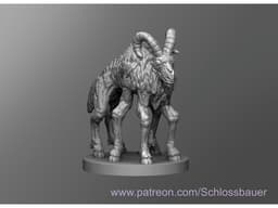 Mutated Goat 3d model