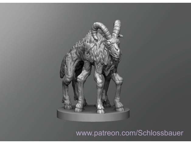 Mutated Goat 3d model