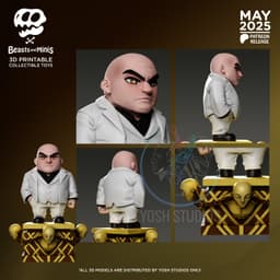 Kingpin Mini 3D Printer STL File 3d model