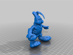 Ball bunny 3d model