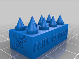 Lego Brick of Death 3d model