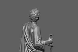 Saint Bartholomew 3D Scanning STL Printable 3d model