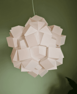 Crystal Bloom Lamp for the Ceiling 3d model