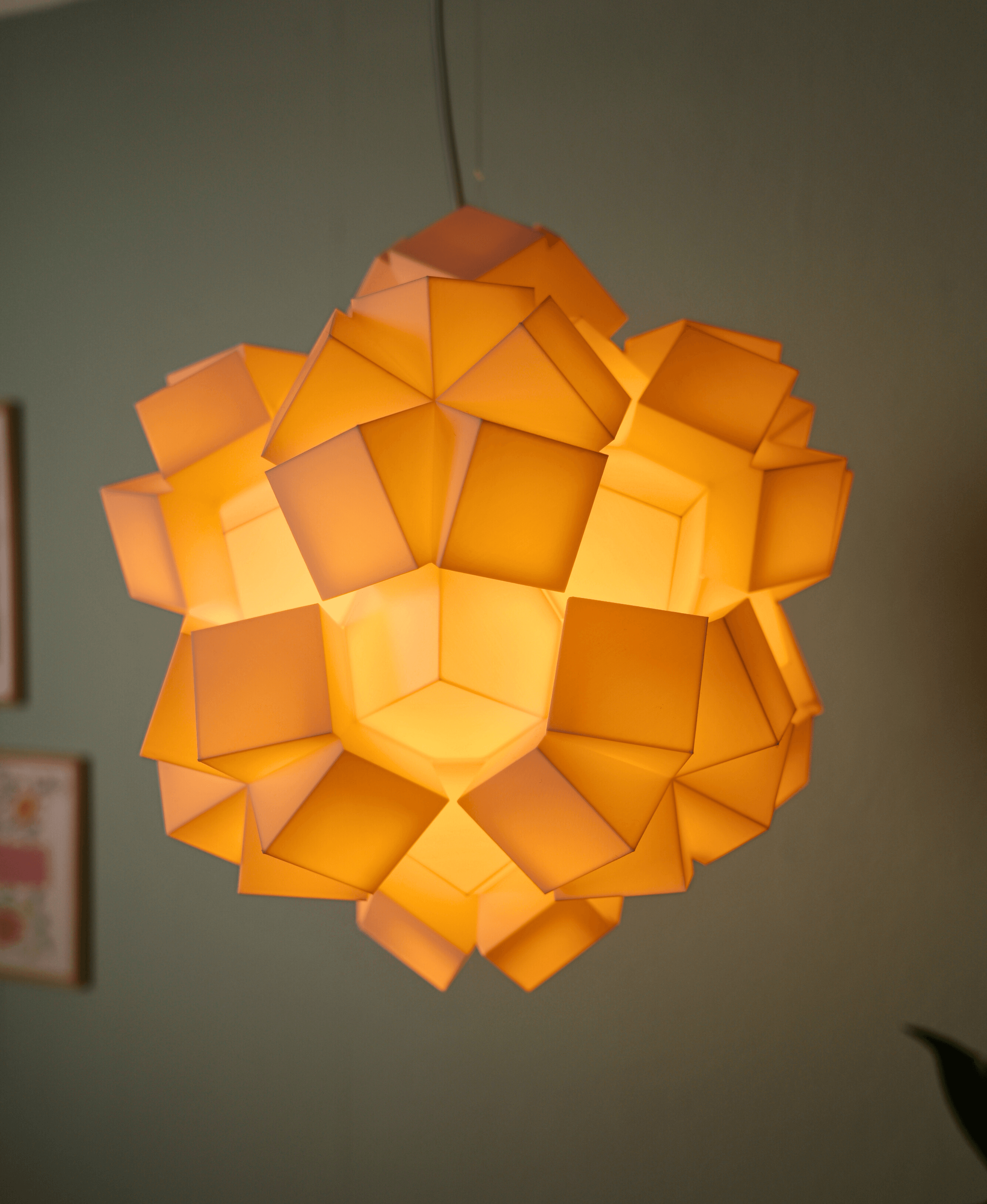 Crystal Bloom Lamp for the Ceiling 3d model