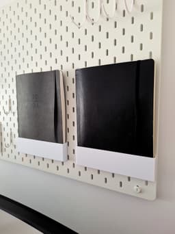 Ikea Skadis Notebook Holder 3d model